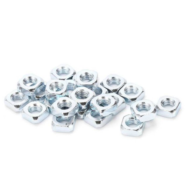 24Pcs 7x7mm Stainless Steel Square Nut Fastening Robotics Ac - 图0