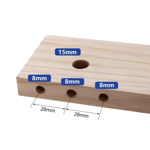 3-in-1 Doweling Jig Woodworking Joinery Hole Drill Guide Sel - 图0