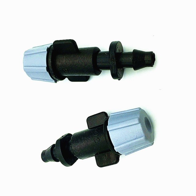 10 Pcs Gray Nozzle Spray Irrigation Micro 1/4 barbed Garden - 图1