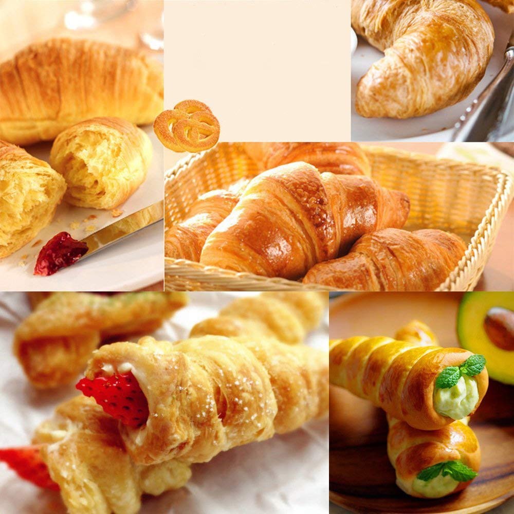 Spiral Croissants Molds Cream Horn Mould Pastry Mold Cookie-图1