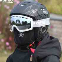 propro ski safety helmet veneer double board protective gear for adult children male and female snowcaps sports ski armor professional gear