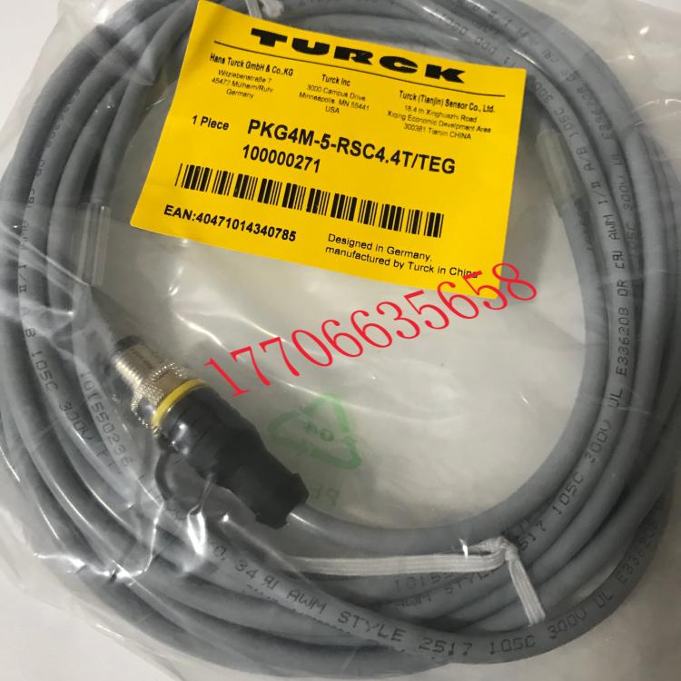 TURCK 连接线PKG4M-5-RSC4.4T-TEG 现货 - 图1