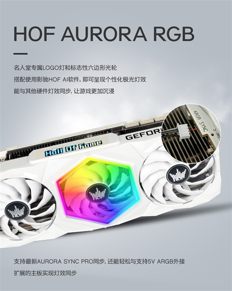 影驰显卡ARGB同步线5V3针连接线星耀/名人堂灯光RTX3080/70/90ti - 图1