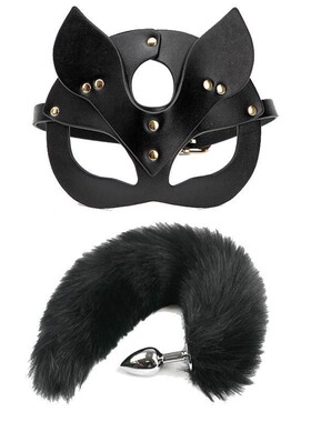 BLACKWOLF BDSM Bondage Kits Genuine Leather Restraint Set Ha