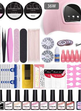 Nail polish UV phototherapy nail polish gel manicure set