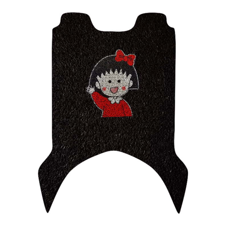 爱玛红牛六代九代N592电动车脚垫 AM800DQT-22F21A防水丝圈脚踏垫 - 图3