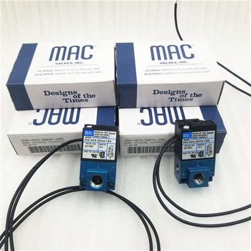 原装台湾MAC电磁阀35A-ACA-DDAA-DDFA-DDBA-1BA高频阀真空阀DC24V - 图0
