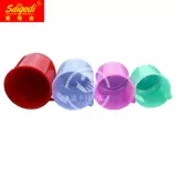 Пластиковая фабрика цветовая приправа приправы с большим капюшоном для стрижки стакана чашка 12 см с заводами покрытия