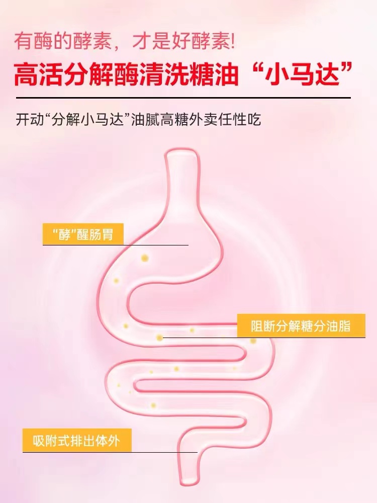 仁和蓝莓味乳酸菌果蔬植物酵素果冻益生菌成人0脂肪通畅官方正品 - 图2