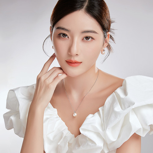 【李佳琦直播间】奢珠淡水baby珠珍珠项链手链戴妃珍珠项链耳钉 - 图3