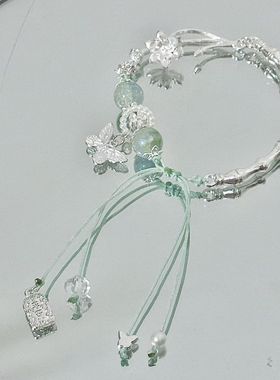 琉璃爆裂半镯新中式手链