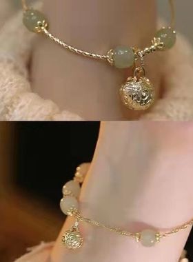 福气和田钰铃铛轻奢手链