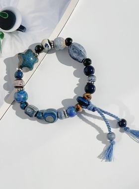 天外星星陶瓷手链高颜不掉色