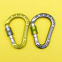 GVIEW NIRVANA HMS Silk Buckle Main Lock C185S Rock Climbing Speed Drop Rescue Mountaineering