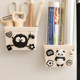 Panda multifunctional refrigerator magnetic absorption box storage rack without punching side wall hanging pen holder kitchen household