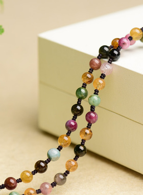 天然黄金凤峦蜜蜡珠链男女