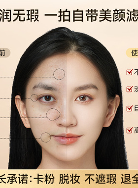 FV气垫粉饼二合一遮瑕持久不脱妆
