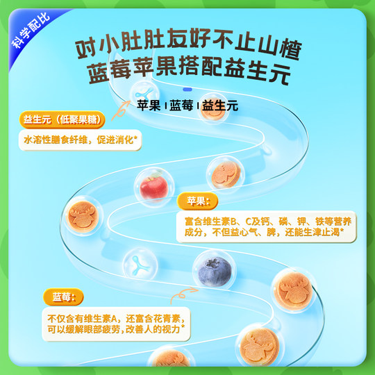 未零山楂棒果肉条儿童零食山楂棒棒糖添加卷满59元送婴儿宝宝湿巾