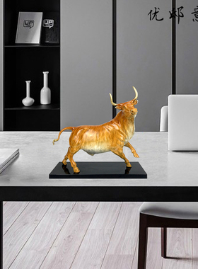 优邸意象黄铜摆件家居装饰品高端