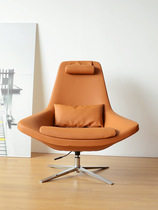 Net red Pole minimalist style light extravagant single reading sofa chair modern designer art sloth swivel chair snail chair