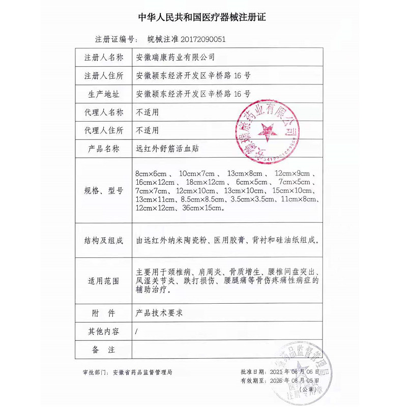 领仁堂正品腰间盘突出颈椎肩周贴膏 领仁堂膏药贴（器械）