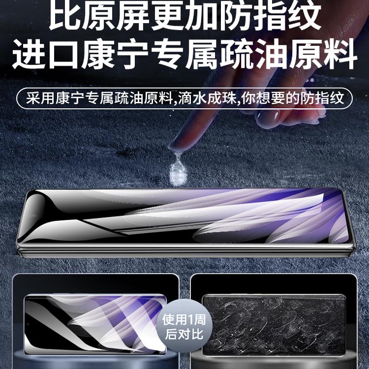 莘一适用OPPOFindN5手机膜全屏覆盖findn5钢化膜oppofindn3防窥膜超声波解锁oppon3外屏全包防摔高清保护膜 - 图1