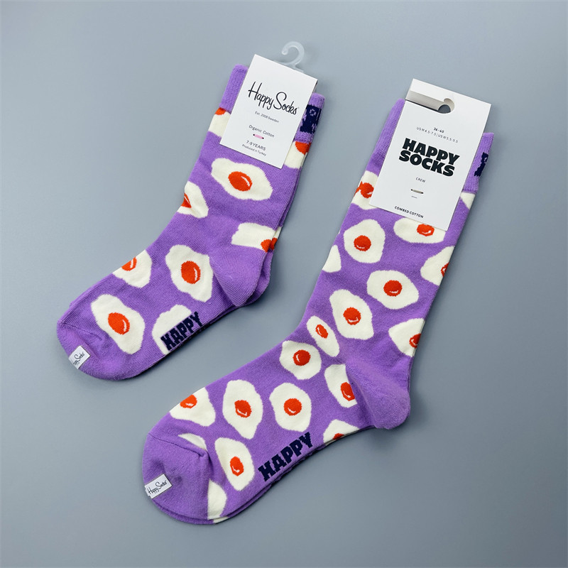 瑞典潮牌多巴胺彩色袜子亲子童袜中高筒经典波点爱心条纹卡通潮袜,淘宝优惠券,粉丝福利购,淘宝优惠卷