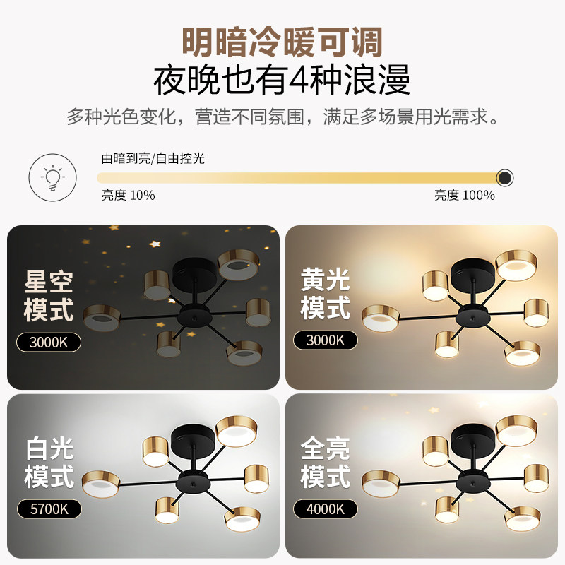 公牛护眼吊灯客厅吊灯卧室灯餐厅吊灯现代简约2023新款灯具,淘宝优惠券,粉丝福利购,淘宝优惠卷