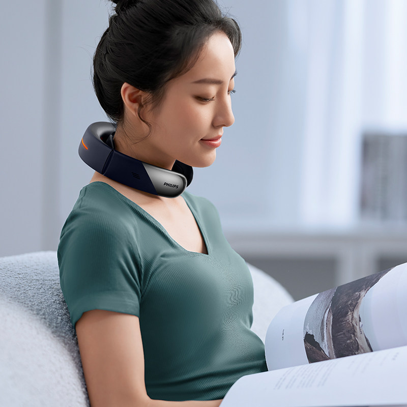 飞利浦颈椎肩颈护颈电动脉冲按摩仪 飞利浦按摩器材颈椎/腰椎按摩器