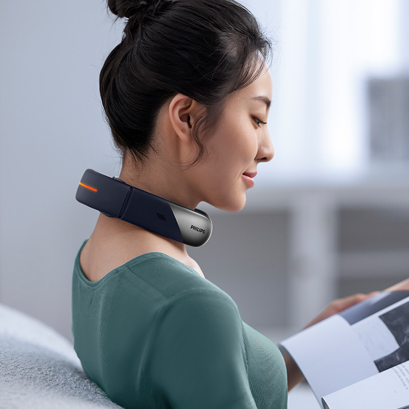 飞利浦颈椎肩颈护颈电动脉冲按摩仪 飞利浦按摩器材颈椎/腰椎按摩器