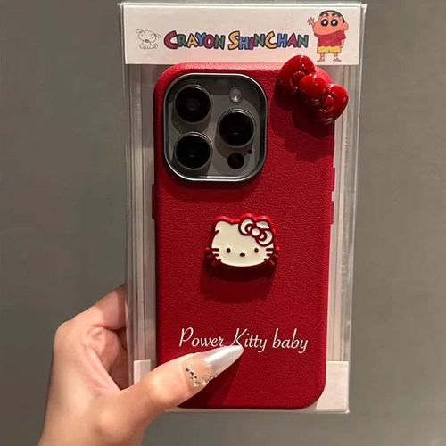 适用苹果17promax手机壳iphone16红色新年款15pro小众高级感14plus女款秋冬皮质13pm可爱12马年11防摔保护套D - 图0