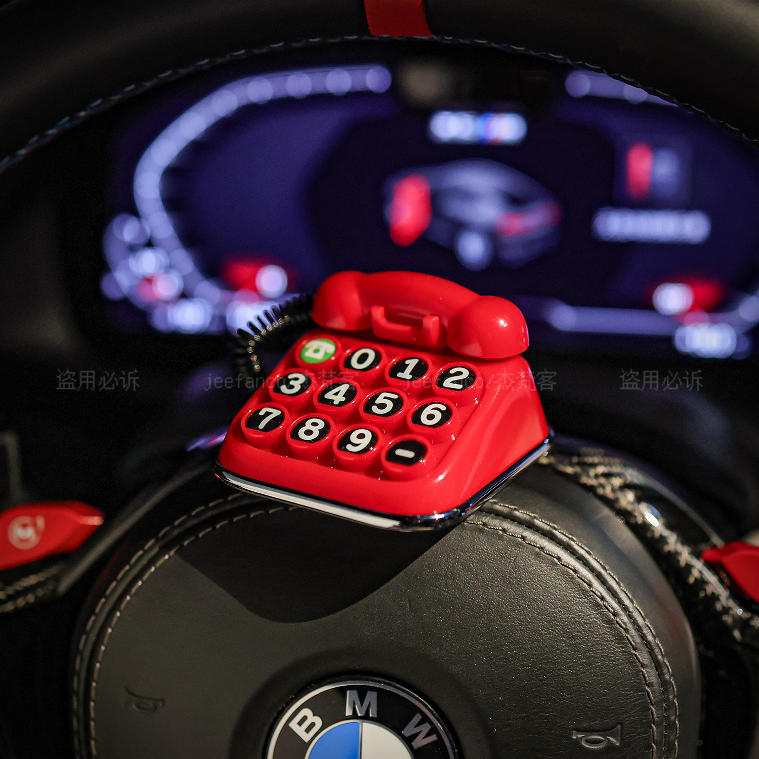 车载临时停车号码牌挪车电话牌移车牌汽车上手机号新款创意摆件 - 图2