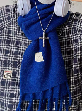 十字架项链男小众设计轻奢高级感