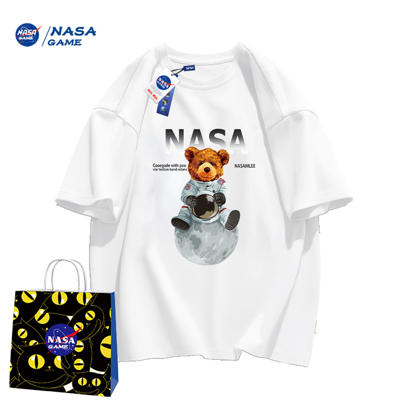 16.9元【NASA】联名款纯棉儿童短袖