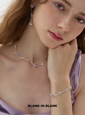 环绕爱心手链情侣礼物送女友