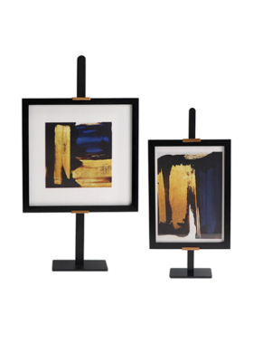 轻者书房展示架装饰画艺术抽象画