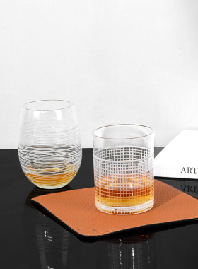 客厅玻璃洛克杯酒杯威士忌杯