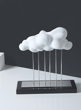 树脂+不锈钢+大理石客厅