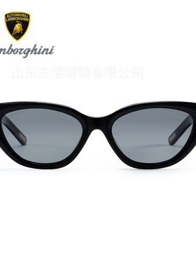 Lamborghini兰博基尼猫眼墨镜女士眼镜大框防紫外线太阳镜LB2383