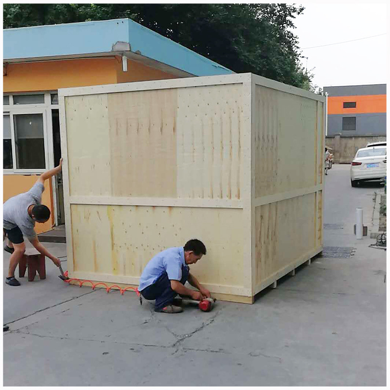 胶合板钢带木箱上海厂家大型包装木箱钢扣木箱 定 做大型木箱 - 图2