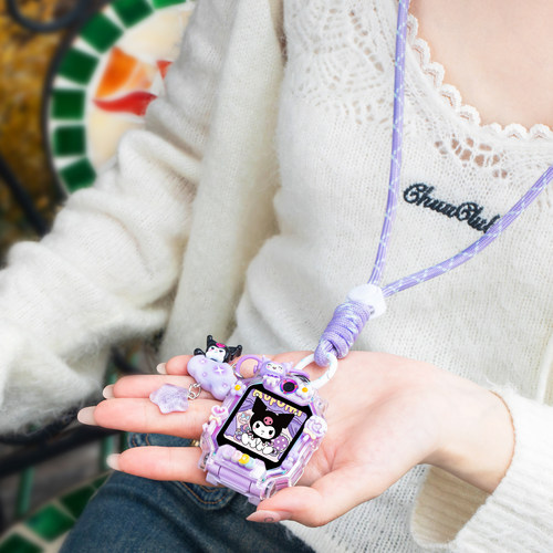 【星星吊坠挂绳】适用小天才电话手表表带z10卡通挂脖z9少年版/z7s/d3/u5/n5/d5a立体保护壳d2/q1a吊坠配件q3 - 图2