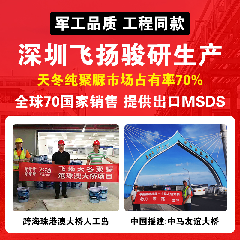 Tiandong pure polyurea waterproof coating