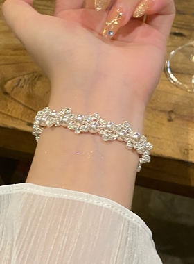 珍珠手链轻奢高级感精致