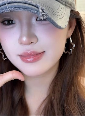 2025新款碎银星星耳钉女小众洋气