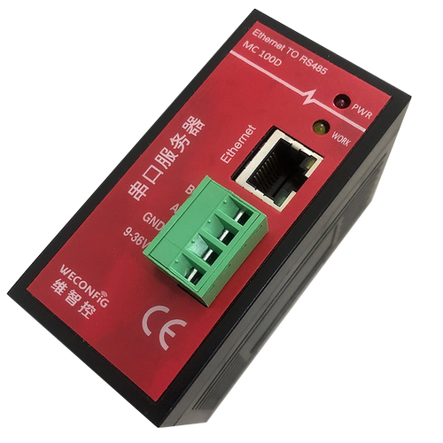 维智控 MC100D串口服务器232 485转网络互转透明传输modbus - 图3