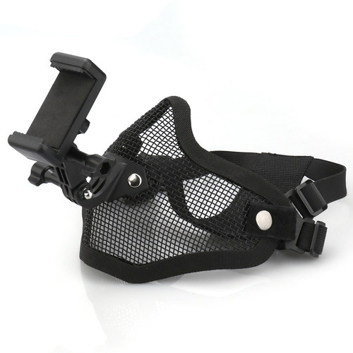 适用大疆Action 6/5Pro/4运动相机面具支架第一人称视角口罩支架手机Pov记录生活自媒体Vlog短视频头带配件 - 图2