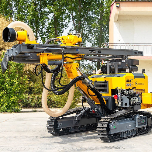 潜孔钻机 履带式露天矿山爆破引孔机凿岩光伏隧道开山 潜孔钻机 - 图2