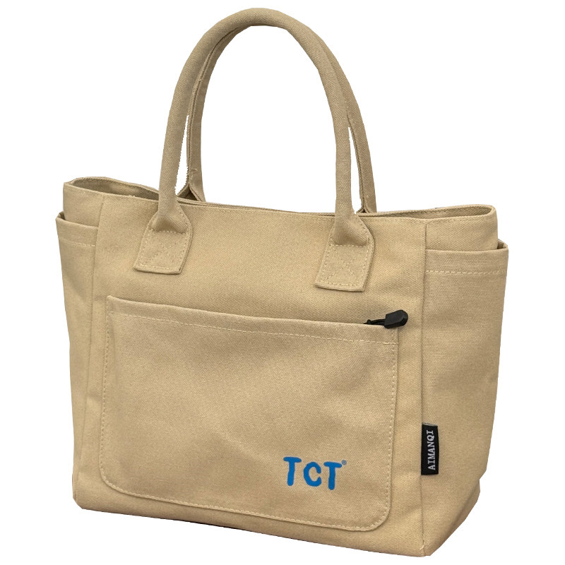 简约ins文艺帆布包包女 日系百搭加厚手提包大学生上课通勤托特包,淘宝优惠券,粉丝福利购,淘宝优惠卷