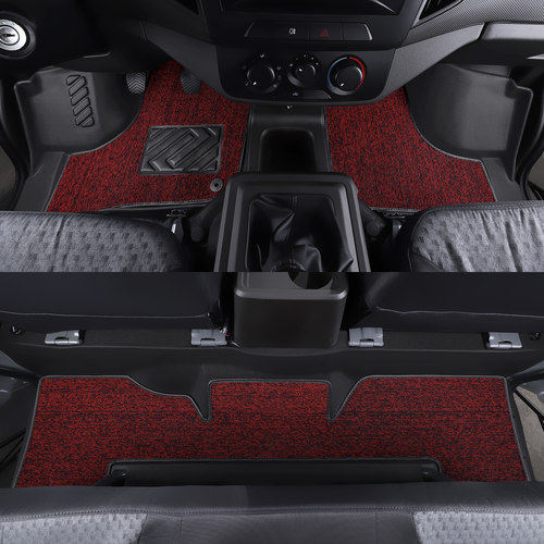 五菱荣光新卡小卡脚垫全包围双排单排汽车专用配件装饰用品地垫 - 图2