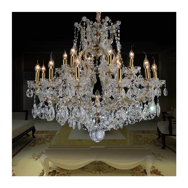 欧式水晶大客厅灯饰后现代简约餐厅卧室灯具美式别墅蜡烛吊灯,淘宝优惠券,粉丝福利购,淘宝优惠卷